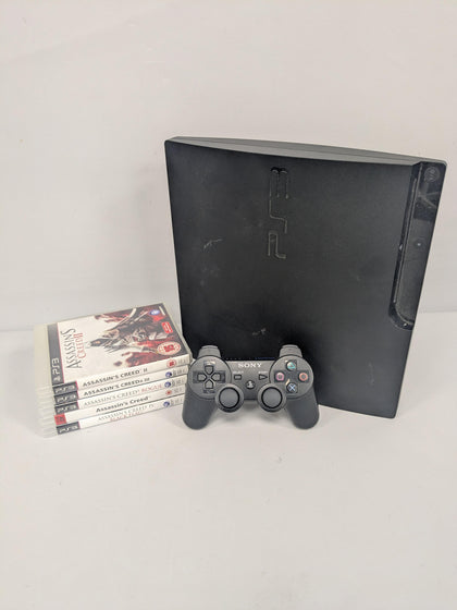 Sony PlayStation 3 Slim 320GB Assassins Creed Console Package