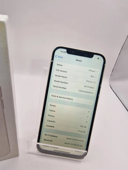 Apple iPhone 13 - 128GB - Starlight Unlocked UNKNOWN PARTS SPARES AND REPAIRS ONLY