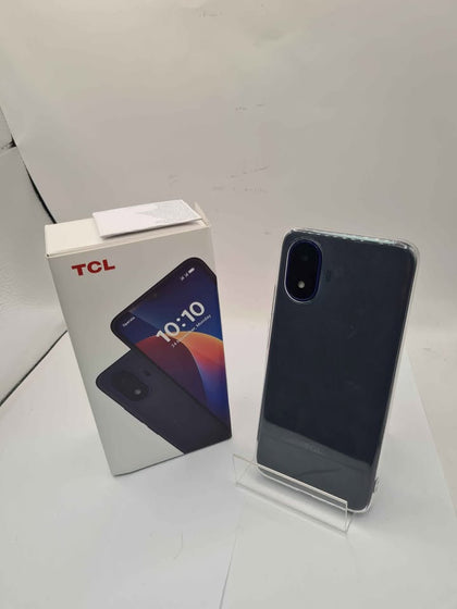 TCL K70 SE Mobile Phone, 64GB, Indigo Black, Unlocked, Boxed With Phone Case