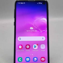 Samsung s10E 128gb unlocked black (HAS FAULT)