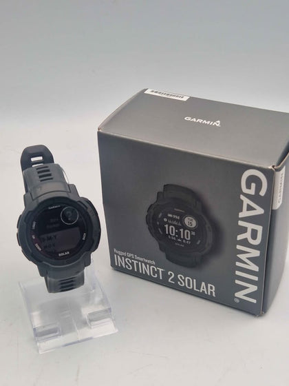 Garmin Instinct 2 Solar GPS Smartwatch – Graphite – Unboxed