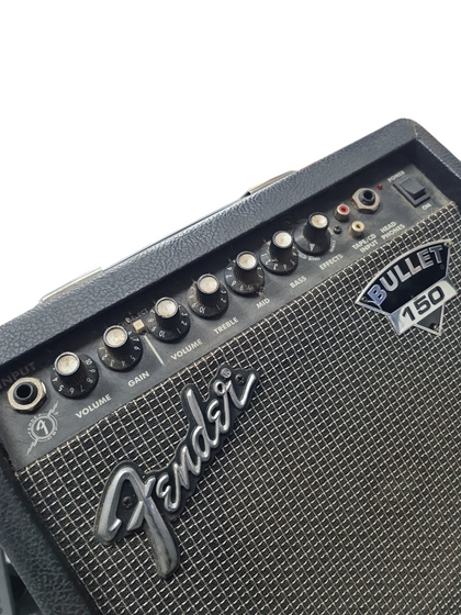 Fender Bullet 150 Guitar Amplifier, Unboxed, Black, With Power Lead