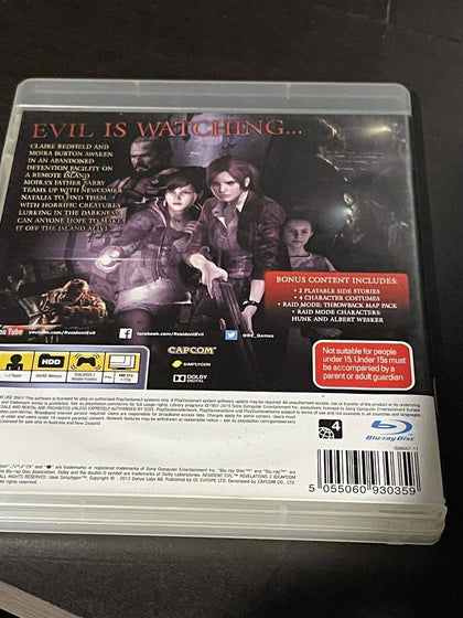 Resident Evil Revelations 2 Box Set PS3.