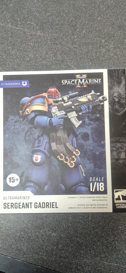 JOYTOY Warhammer 40,000 Ultra Marine Sergeant Gadriel