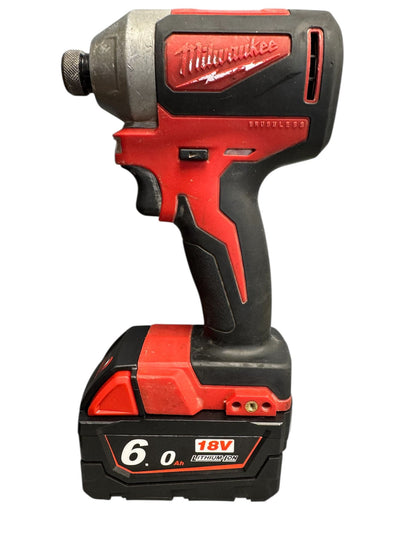 Milwaukee M18 18V Compact Brushless Hex Impact Driver **No charger**