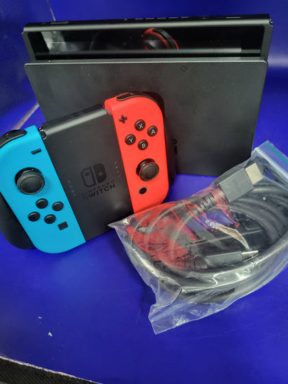 Nintendo Switch Console, 32gb + Neon Red/blue Joy-con, Discounted