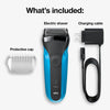 Braun Electric Razor For Men, Series 3 310S Electric Foil Shaver Rechargeable Wet & Dry LEYLAND