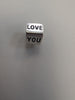 Pandora Style 'I LOVE YOU' Charm