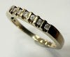 9ct yellow gold diamond eternity ring