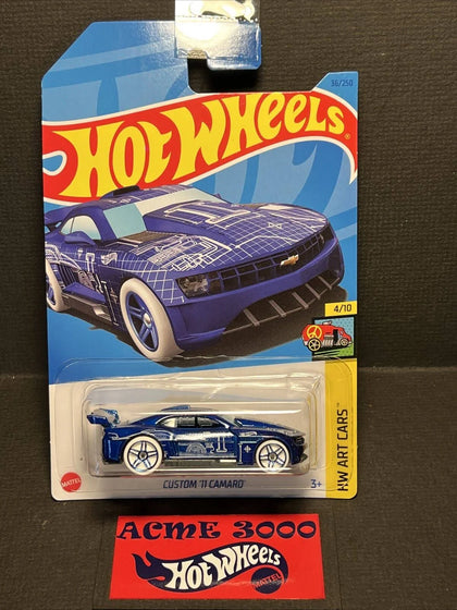 2023 Hot Wheels - Custom ‘11 Camaro - 36/250 Hw Art Cars 4/10 Long.