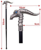 Blue Eyed Dragon 2 Piece Swagger Cane / Walking Stick 93cm