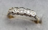 18ct Gold Eternity Diamond Ring Size M