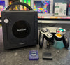 Nintendo GameCube Black Console + 2 x Memory Cards