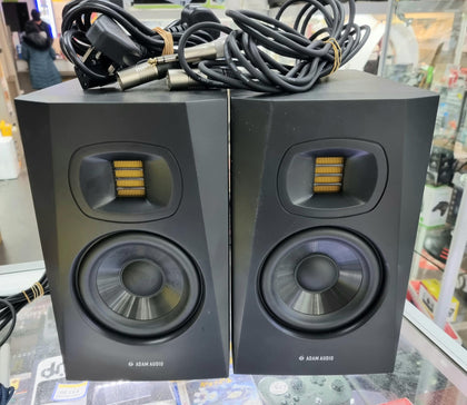 2 X Adam Audio T5V Studio Monitor