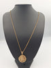 9ct Yellow Gold Belcher Chain Necklace With Opening Locket - 15.61 Grams - 26" Long