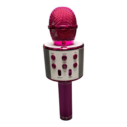 WS-858 Bluetooth Karaoke Microphone – Wireless Speaker with Echo Effect