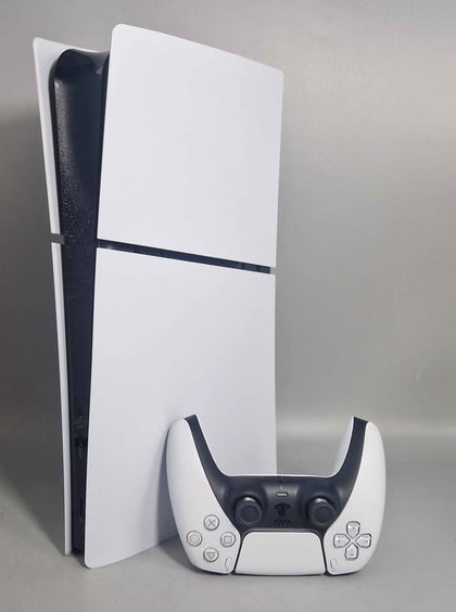 Playstation 5 Slim Digital Edition Console, 1TB, White,