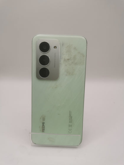 Redmi 15 5G dual sim 8gb+256GB Mint Green (damage on back of phone - glue stains)