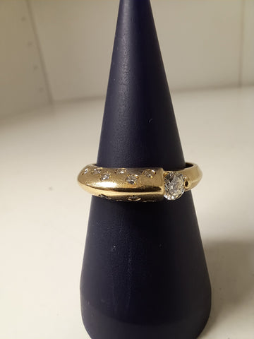 14ct Gold Ring - Size O - 3.95g - Great Yarmouth