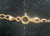 9CT GOLD NECKLACE 375 5.4G 20'' IN LENGTH WITH CROSS PENDANT