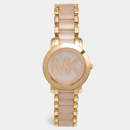 Michael Kors Woman's Watch MK-4324-Champagne Rose Gold **Boxed**