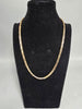 14ct GOLD NECKLACE 585 21.7G 18'' IN LENGTH 14ct EARRINGS  585 4.4G