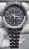 Citizen Eco-Drive Red Arrow Chrono - Steel Strap - Boxed - Excellent Condition