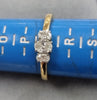 18ct Gold Diamond Ring size Q