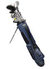 Large selection of 20x Golf clubs and Bag, including Woods and Irons, No Putters
