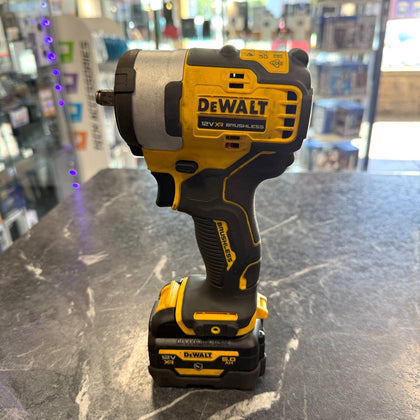 DeWalt DCF903 12v Brushless Impact Wrench & 1 x 5ah Battery - No Charger