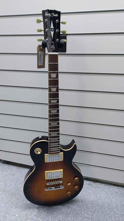 Harley Benson SC-550 Deuluxe II Solid Body Electric Guitar With Steel Freets & Mahogony Body