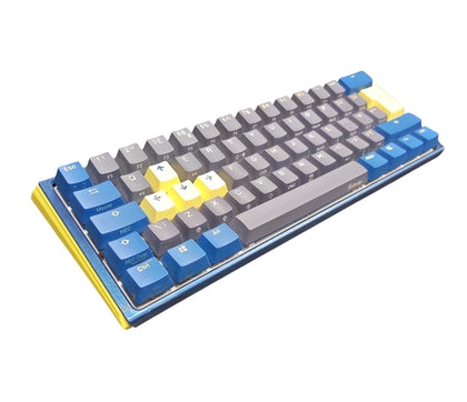 Ducky One 3 Mini Mechanical Keyboard Daybreak Blue + Yellow**Unboxed**