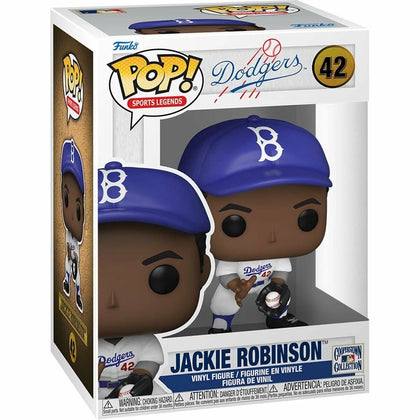 ** Collection Only ** Jackie Robinson Pop Vinyl Figure 42 Funko Baseball Dodgers Sports.