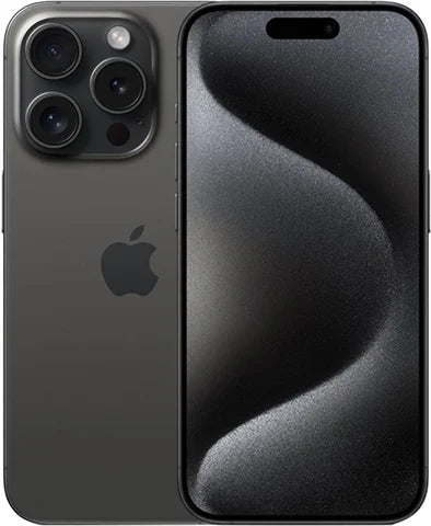 Apple iPhone 15 Pro, 128GB, Black Titanium (Unlocked) - Chesterfield