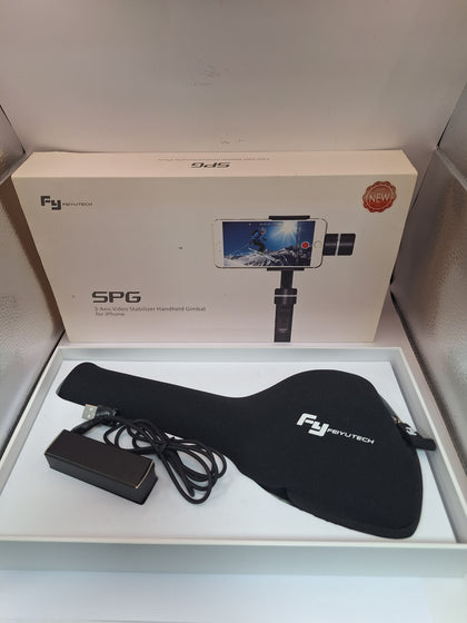 FEIYUTECH SPG 3-AXIS VIDEO STABILISED HANDHELD GIMBAL FOR iPHONES-MANUAL-CHARGER