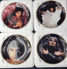 The Mick Rock Collection Danbury Mint Plates 2005 Set of 4