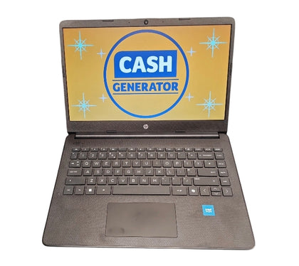 HP 14s-dq3500sa 64GB Black Laptop**Unboxed**