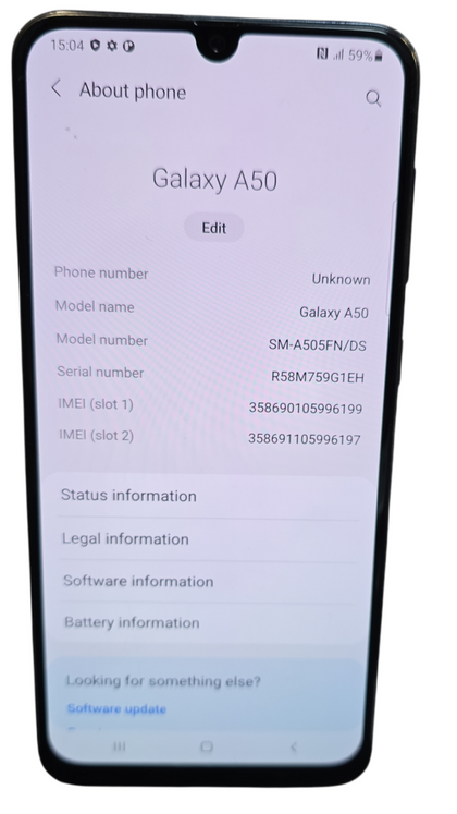 Samsung Galaxy A50