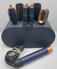 Dyson Airwrap Complete HS01 With 8 Attachments/ Blue & Copper- Boxed/ w Extra Accessory Bag