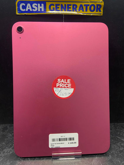 Apple 10.9-inch iPad 64GB - Pink