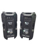 Pair of Alto Professional Truesonic TS112A 12" Active PA Speakers