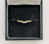 375 Hallmarked 9CT, Yellow Gold, Wishbone Ring, Size R, 1.5G