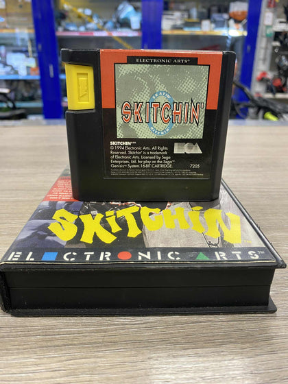Skitchin', w/o Manual, Boxed - Sega Megadrive