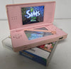 Nintendo DS Lite Pink Console & 2 Games ( 1 Unboxed)