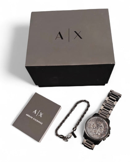 Armani Exchange Watch & Bracelet Gift Set**Boxed**