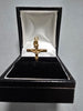 18ct Gold Cross Charm/Pendant 750 1.7G