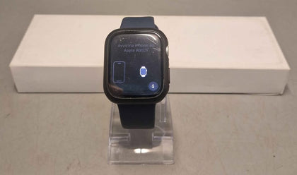 Apple Watch Series 9 Silver With Blue Straps GPS 45mm Boxed with screen cover on