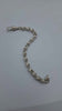 925 Sterling Silver Patterned Tulip Bracelet - 18.81 Grams - 8" Long *BRAND NEW*