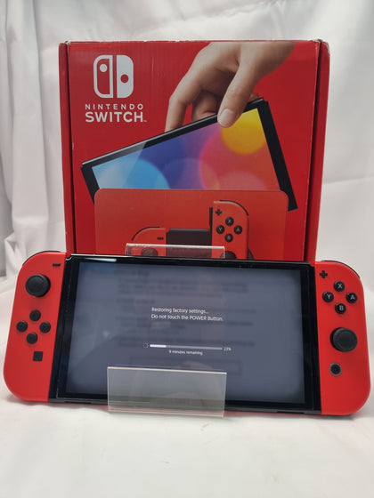 Nintendo Switch OLED 32GB Mario red edition boxed