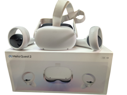 META QUEST VR GAMING HEADSET WITH CONTROLLERS BOXED PRESTON STORE